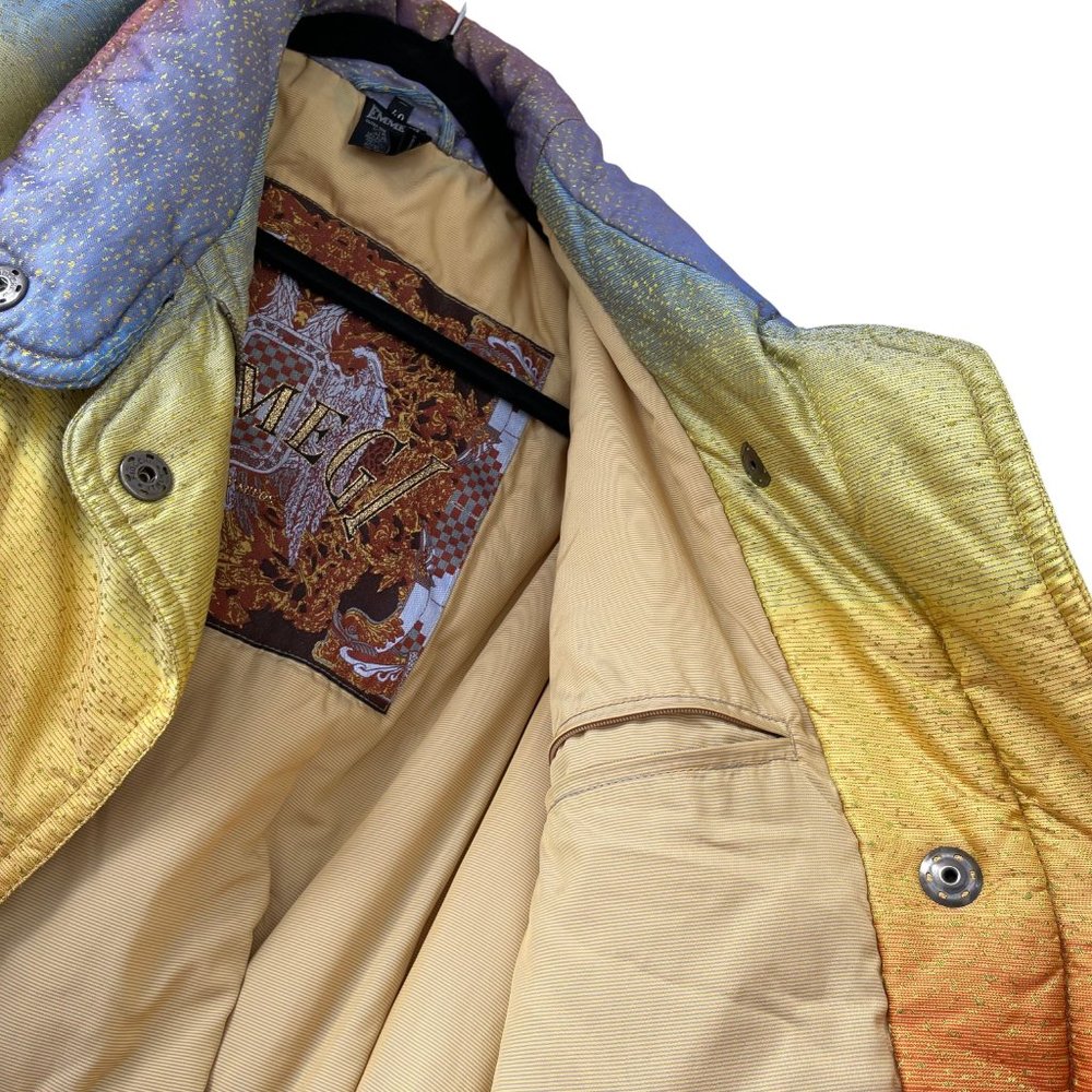 Vintage Emmegi Belted Winter ski jacket with high collar ladies size M/L - Picture 3 of 9